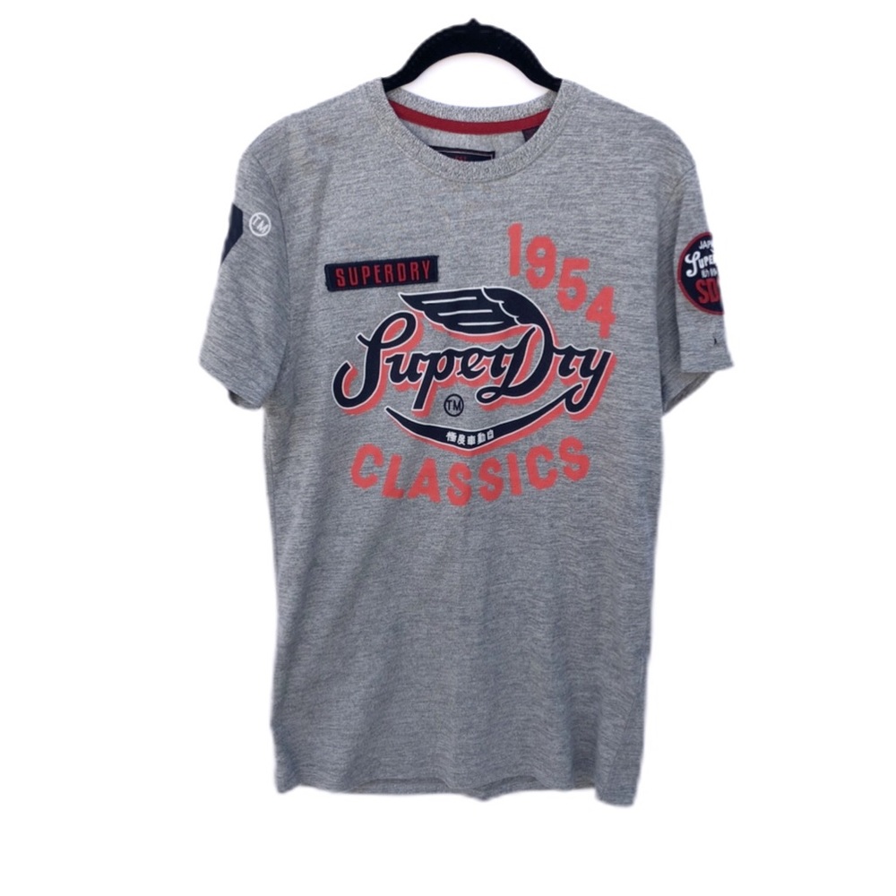Men’s Superdry Patch Japan Racing Graphic Shirt - Picture 1 of 8
